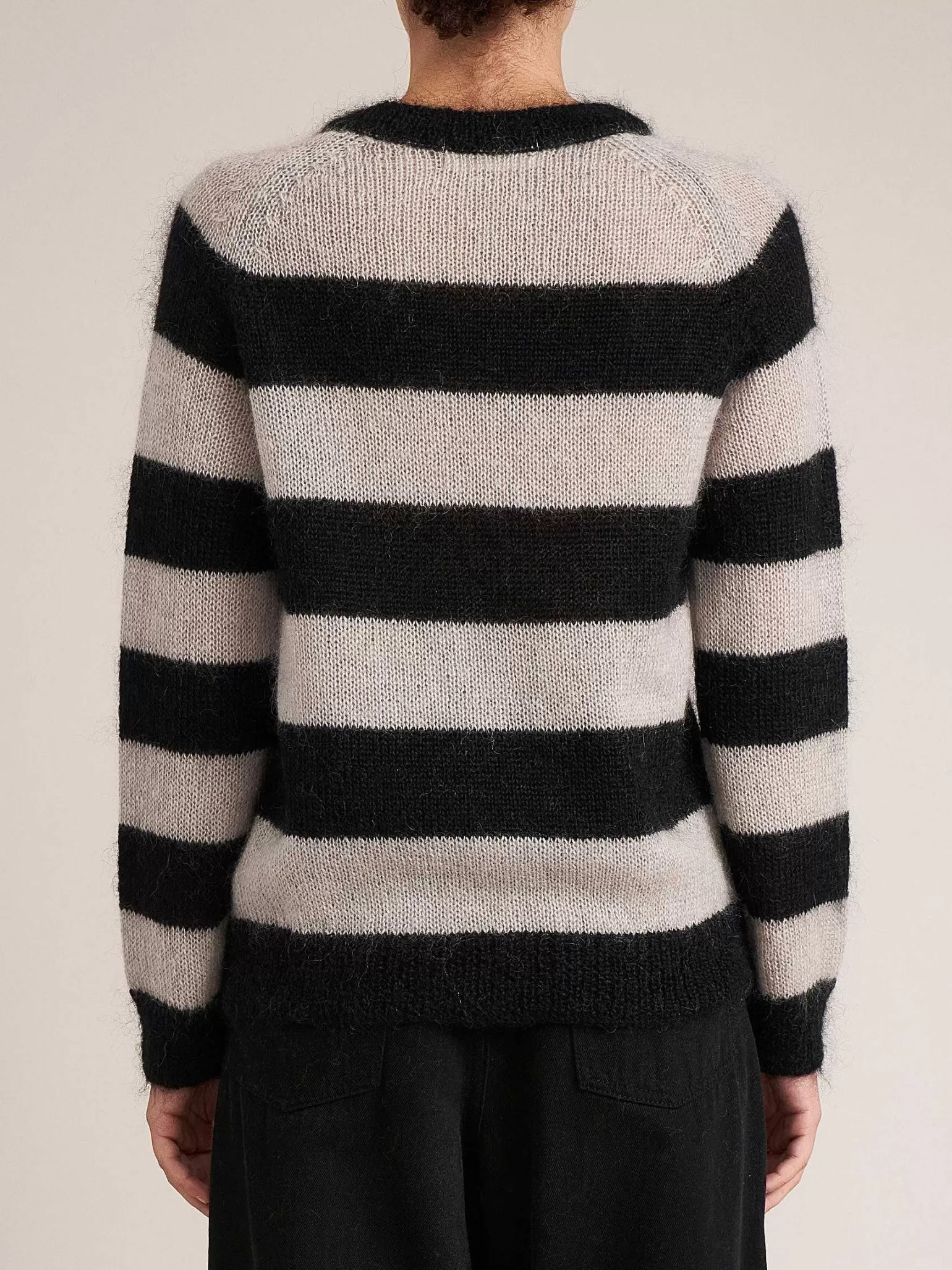 | Kidmohair Wide Stripe Sweater^Sarahwear Shop